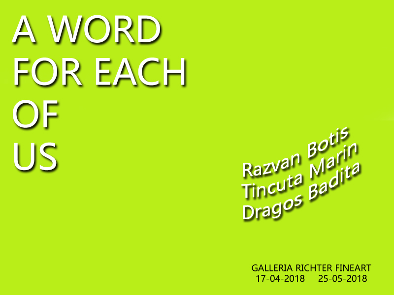 A word for each of us
